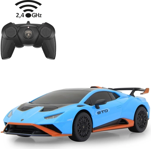 RC automašīna Lamborghini Huracán STO mērogā 1:24, zila