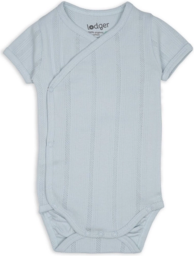 Lodger short-sleeve bodysuit pointelle Air size 68