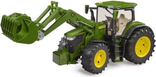Bruder John Deere 7R 350 tractor with front loader