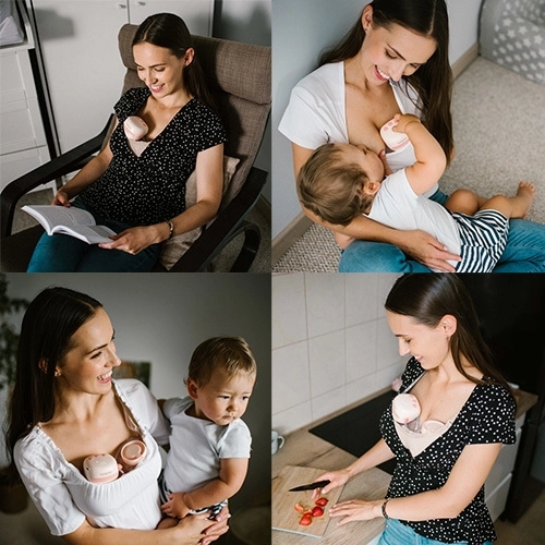 Higiēniska slēgtā sistēma un komfortabls silikons