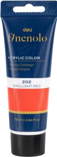 Akrila krāsa 75 ml sarkana