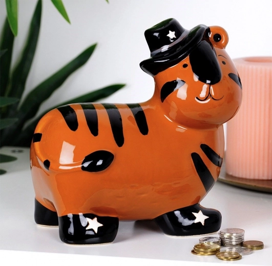 Jauks tīģera dizains motivē krāt