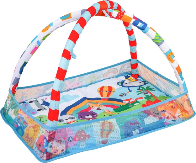 3 vienā: paklājiņš, manēža un sausais baseins