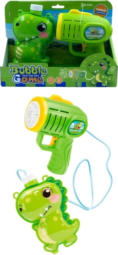 2-in-1 Bubble Gun Dinosaur