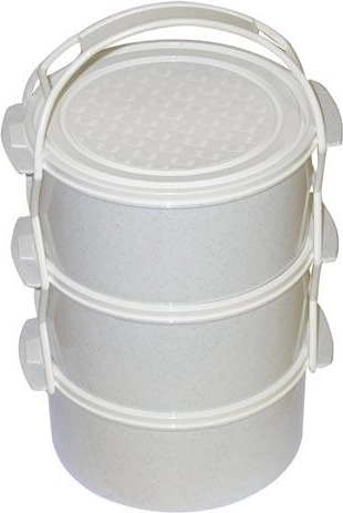 Plastmasas ēdienu nesējs 3×1,5 l