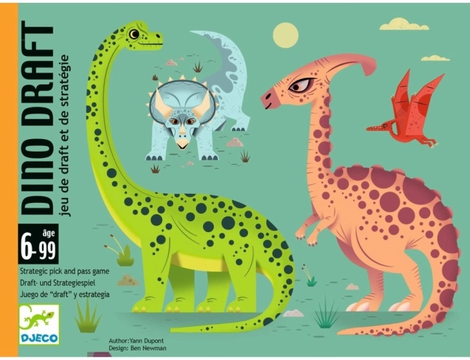 Djeco kāršu spēle Dino Draft