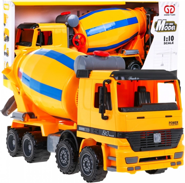 Concrete mixer for kids 3+ Realistic 1:10 model + moving parts + rotating bucket