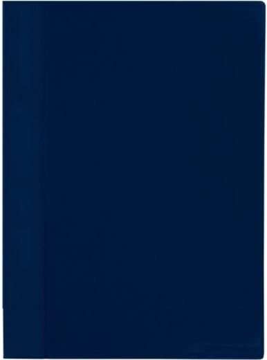 A4 PVC Fastener Folder with Front Pocket – Blue