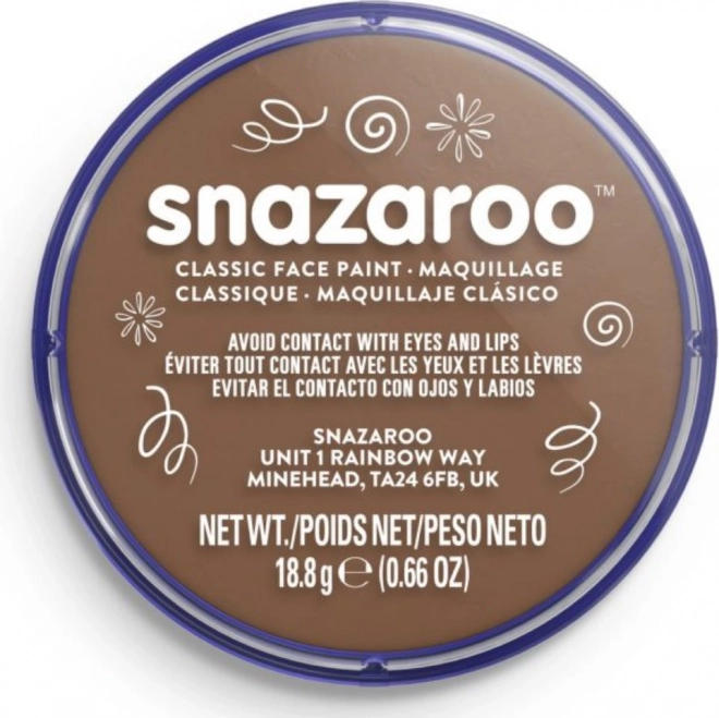 Snazaroo sejas krāsa bēši brūna 18 ml