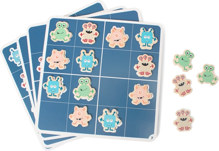 Sudoku-style logic game
