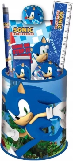 Seven-piece Sonic writing set