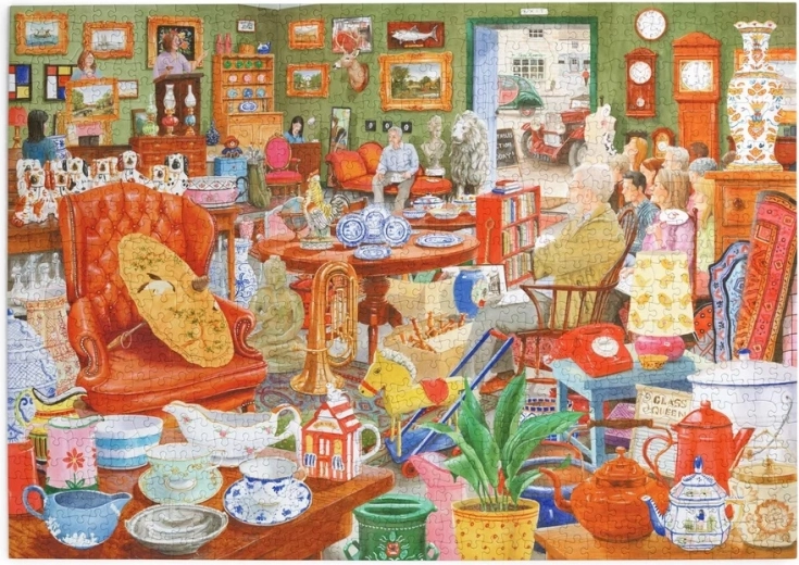 House of Puzzles puzle «Antīko priekšmetu izsole», 1000 gabali