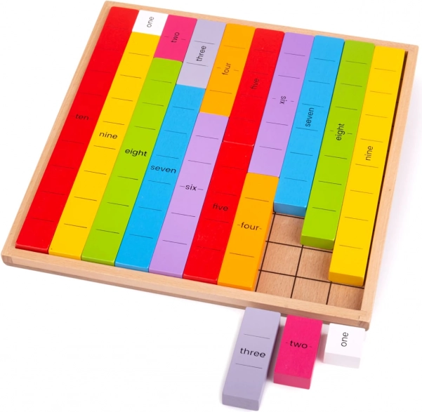 Didaktiskā tāfele “Desmiti” BIGJIGS TOYS