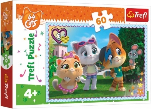 Puzle 60 gab. 44 CATS – Izklaide ar draugiem