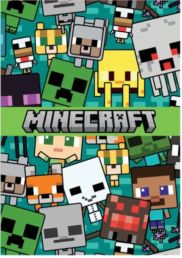 Minecraft piezīmju grāmatiņa A6