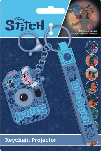 Atslēgu piekariņš ar projektoru Lilo un Stitch