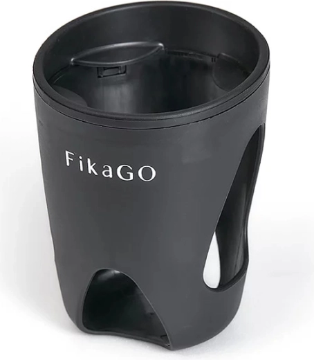 Fikago dzērienu turētājs ratiņiem, melns