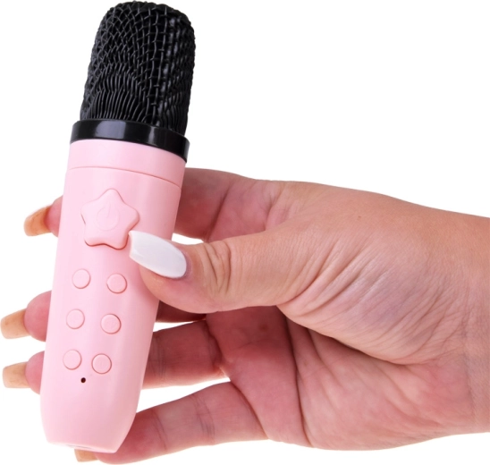 Karaoke mikrofons ar vadību un balss maiņu