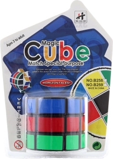 Plastmasas cilindrveida prāta spēle bērniem 3+