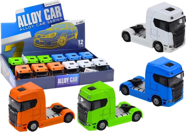 Kravas automašīnas metāla modelis 1:32 ar efektiem