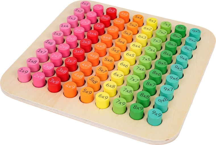 Colorful pieces for easy practice