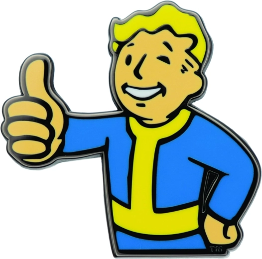 Iconic motifs from the world of FALLOUT