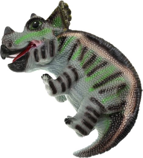 Zaļš dinozaura mazulis rokas lelle 42 cm