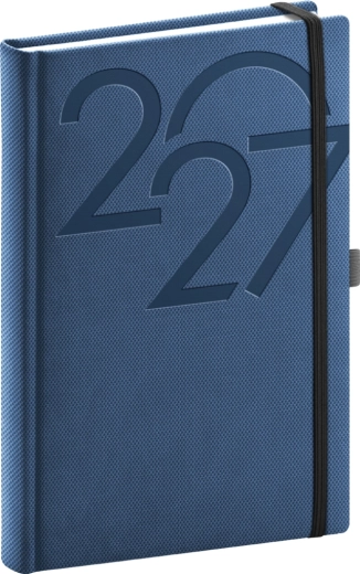 Notique daily planner Ajax 2027 blue 15 × 21 cm