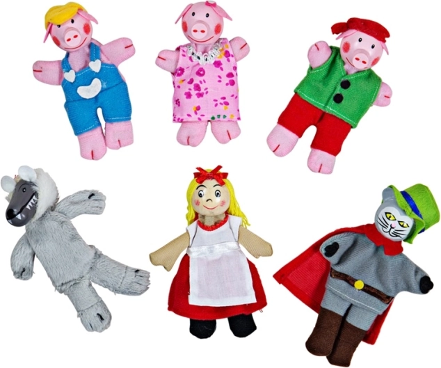Pirkstu lelles – pasaku tēli Bigjigs Toys