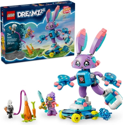 LEGO® DREAMZzz™ 71490 Izzie un spēļu trusītis Bunchurro