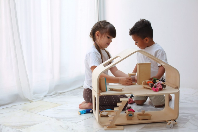 Eco-friendly Plan Toys brand and safe materials