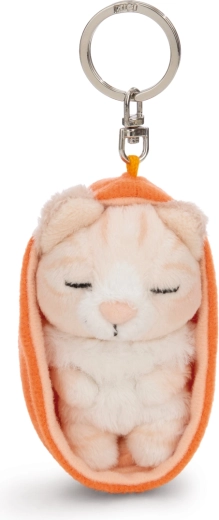 Adorable sleeping kitten design