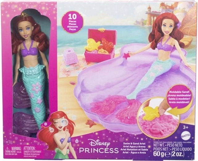 Disney Princess Ariela lelle ar baseinu un piederumiem