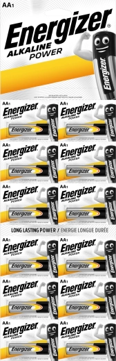 Energizer sārma baterijas AA PowerSeal 12 gab.