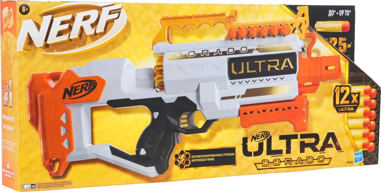 Nerf Ultra Dorado – pusautomātiska pistole ar šautriņām