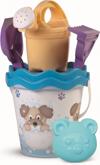 Sand Set Puppy with Watering Can