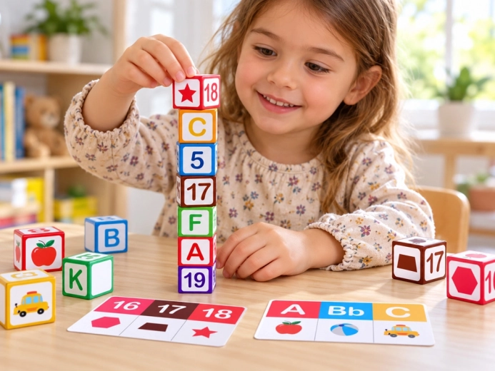 Cards for practice and matching