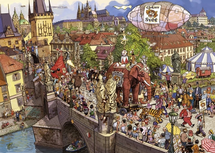 Puzle “Ielu gājiens” – 2000 gabaliņi