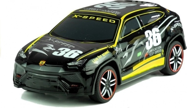 RC sporta auto ar tālvadības pulti 1:14 – melns