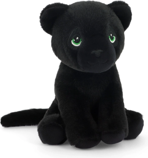 Plīša melnā pantera Keeleco, 13 cm