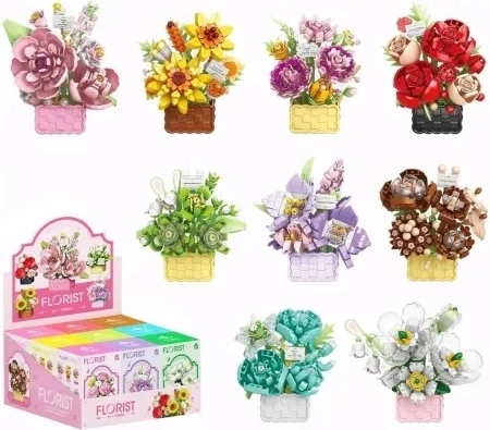 Creative Flower Building Set