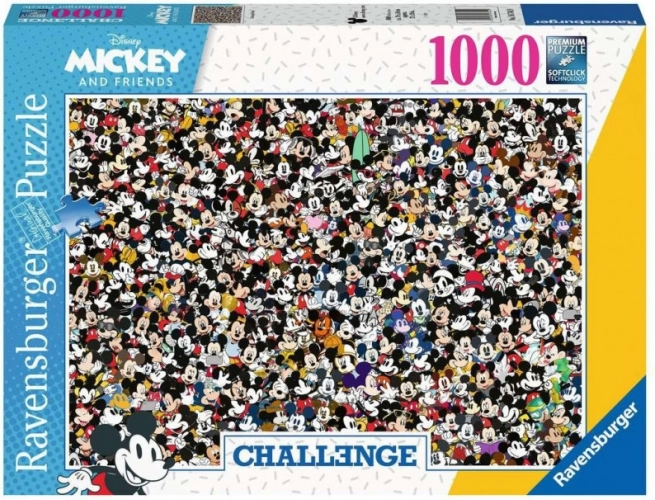 Ravensburger puzle Mikija izaicinājums 1000 gabaliņi