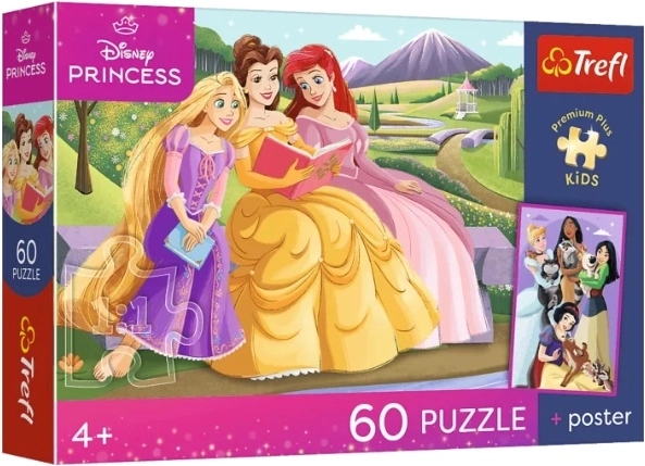 Bērnu puzle Premium Plus Kids princese “Spēks kronī” 60 gabaliņi - 1 gab.
