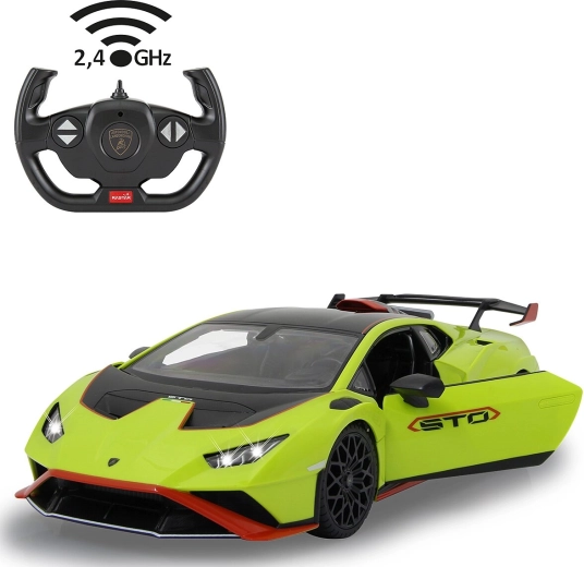 Radiovadāma automašīna JAMARA Lamborghini Huracán STO 1:14, zaļa