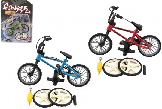 Mini freestyle pirkstu velosipēds ar piederumiem