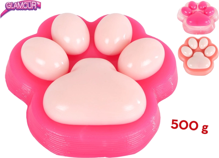 Giga stretch anti-stress toy – cat paw 17 cm