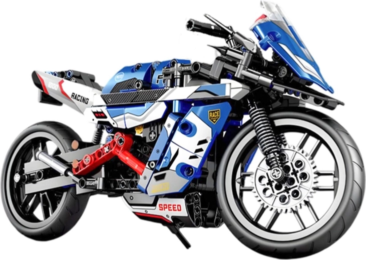 Motorcycle Building Set, 426 Pieces