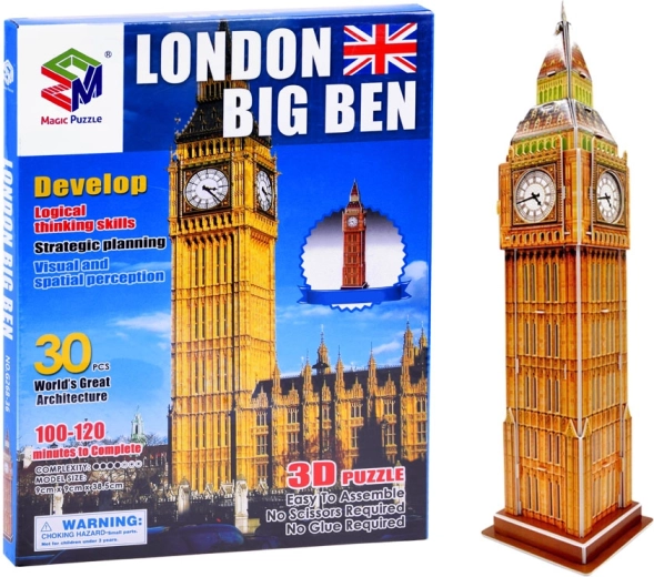 3D puzle Londona Big Ben