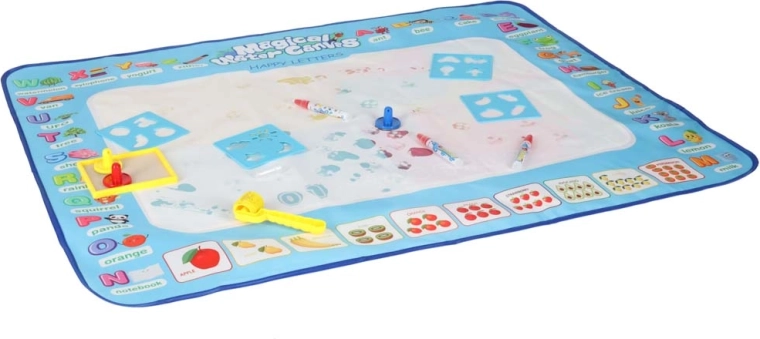 liels formāts 100 × 80 cm ar alfabēta apguvi