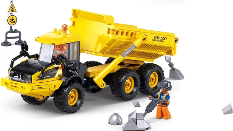 Sluban Metropolis Dump Truck